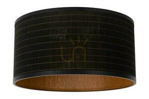 Lucide TAGALOG flush ceiling light black wood metal Japandi 40 cm 21129/40/30 small 1