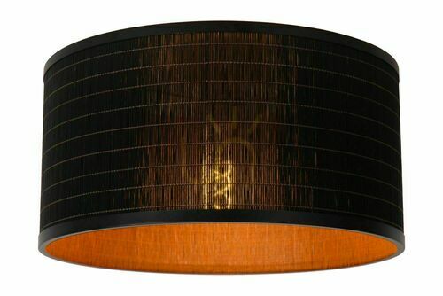 Check Lucide TAGALOG plafond zwart hout metaal Japandi 40 cm 21129/40/30