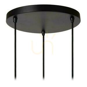 Lucide Danza 3-Light Black Metal Pendant Lamp 50 cm 21428/13/30 small 5