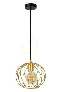 Pendant Light Lucide DANZA Gold Metal 25 cm 21428/25/02 small 1