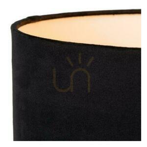 Lucide TONDO Floor Lamp Gold Black Flax Metal E27 147 cm 45790/81/02 small 1