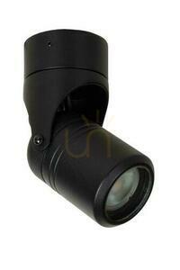 Lucide NIORT black outdoor wall lamp aluminum GU10 IP44 14825/01/30 small 1