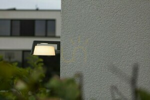 Outdoor Wall Lamp Lutec MOON LED Grey 5206001118 small 3
