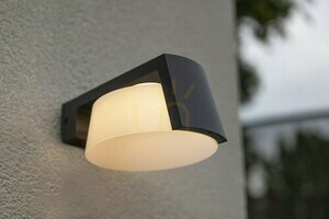 Outdoor Wall Lamp Lutec MOON LED Grey 5206001118 small 6