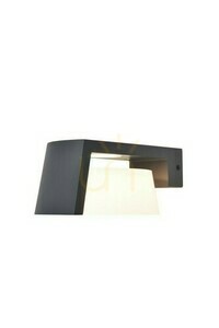 Outdoor Wall Lamp Lutec MOON LED Grey 5206001118 small 0