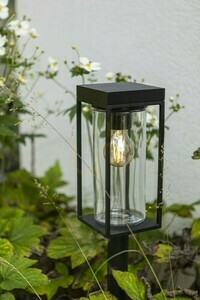 Outdoor Post Light Lutec Flair Solar Black 76 cm 6988802012 small 5