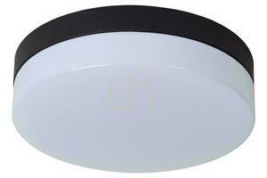 Lucide Biskit LED Bathroom Ceiling Light Black 23 cm IP44 79111/24/30 small 1