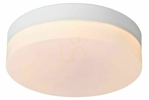 Check Lucide Biskit plafond white LED 23 cm IP44 79111/24/31
