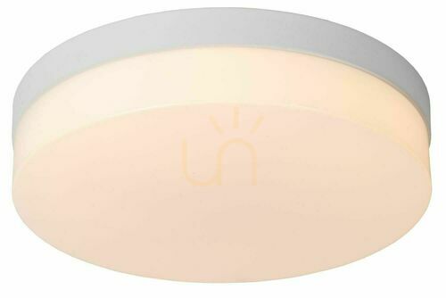 Check Lucide Biskit White LED Bathroom Ceiling Light 28 cm 79111/30/31