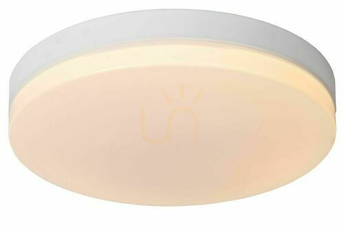 Check Lucide Biskit White LED Bathroom Ceiling Light 40 cm 79111/40/31