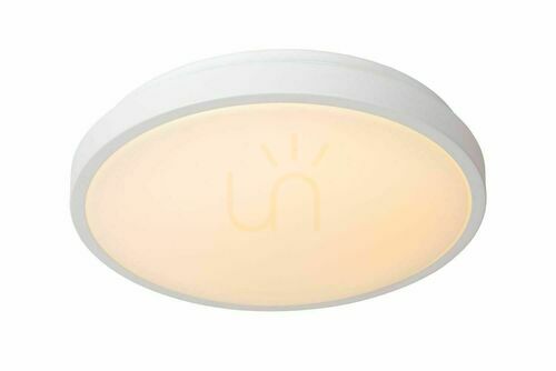 Check Lucide DASHER plafond LED white 34.8 cm IP44 79110/35/31