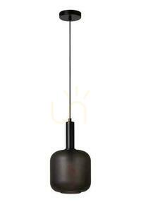 Lucide ELOISE Black Glass Metal Pendant Light 45405/01/30 small 1