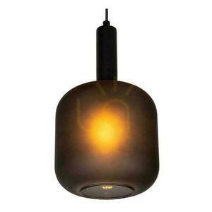 Lucide ELOISE Black Glass Metal Pendant Light 45405/01/30 small 2
