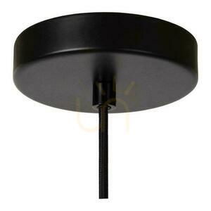 Lucide ELOISE Black Glass Metal Pendant Light 45405/01/30 small 4
