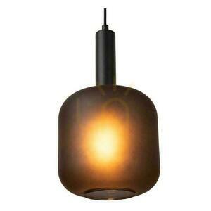 Lucide ELOISE Black Glass Metal Pendant Light 7x E27 45405/07/30 small 2