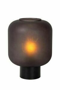 Lucide ELOISE Black Glass Metal Table Lamp 45505/01/30 small 0