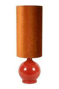 Lucide ESTERAD Retro Floor Lamp Glass Fabric E27 10719/81/53 small 1