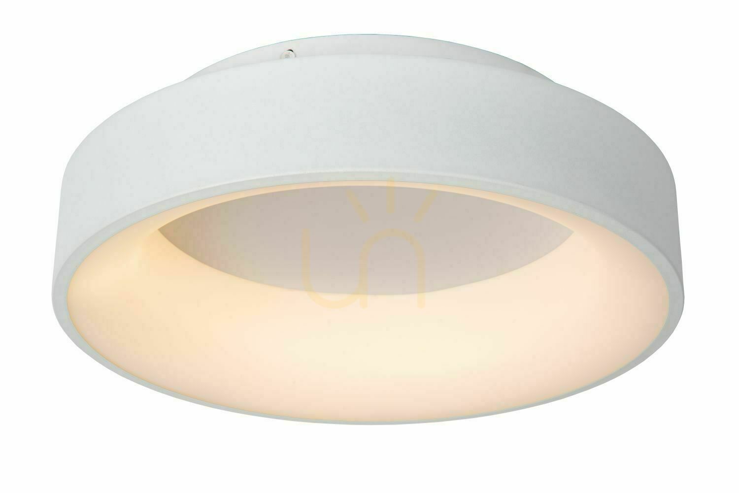 Lucide Mirage White LED Ceiling Light, 38 cm, 22 W, 36114/18/31