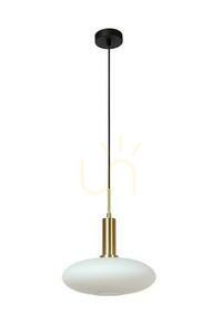 Lucide SINGALA Gold Glass Metal Pendant Light 30 cm 25413/01/02 small 1