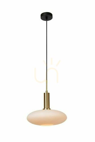 Check Lucide SINGALA Gold Glass Metal Pendant Light 30 cm 25413/01/02