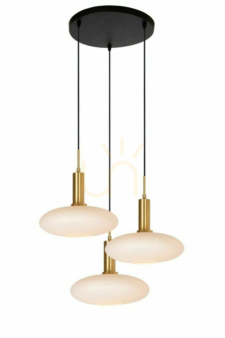 Lucide Singala Gold 3-Light Pendant Lamp 25413/13/02