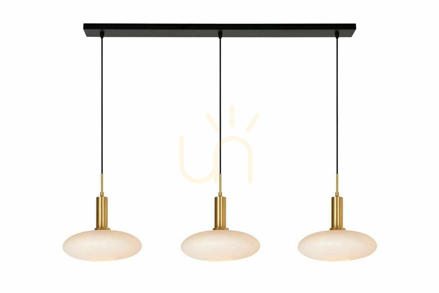 Lucide SINGALA 3-Light Gold Pendant Lamp 25413/03/02