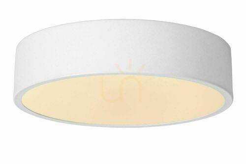 Check Lucide UNAR Plafond wit 20 cm LED 12W dimbaar 79185/20/31