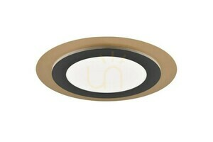 Trio MORGAN 641519280 black and gold LED ceiling light 45 cm with remote control small 4