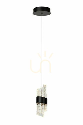 Check Lucide KLIGANDE Black LED Pendant Lamp 13496/07/30