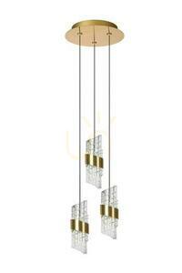 Lucide KLIGANDE Gold 3-Light LED Pendant Lamp 13496/21/02 small 1