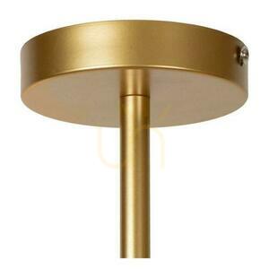 Lucide LESTER 21119/06/02 matt gold metal ceiling light, 6×E27 small 3