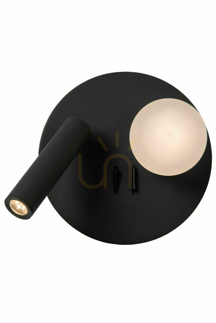 Lucide MATIZ LED Wall Light Black Metal 77286/02/30