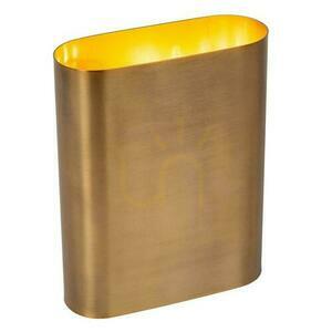 Lucide OVALIS Wall Light Matt Gold Metal 2xE14 12219/02/02 small 2