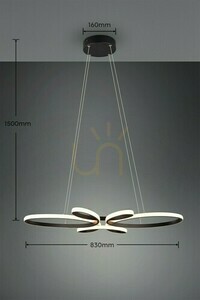 Trio FLY Pendant Lamp 345619132 small 7