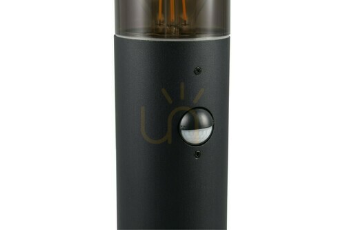 Check Trio HOOSIC 422260132 bollard light with motion sensor, matt black