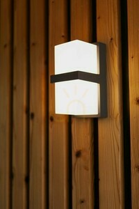 Outdoor Wall Lamp Lutec STELA LED 14W 1100lm Grey 5197401118 small 3