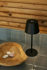 Lutec ROBLE 8500601012 portable outdoor table lamp, black LED, 28 cm small 5