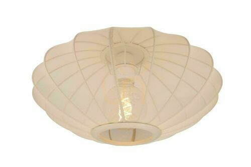 Check Lucide Corina plafond beige textile Japandi 40 cm 03147/40/38