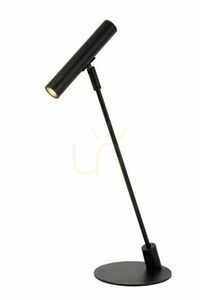 Lucide ALEC Black Metal LED Desk Lamp 53 cm 03546/03/30 small 0