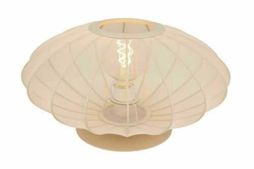 Check Lucide Corina Beige Japandi Fabric Table Lamp 40 cm 03547/40/38