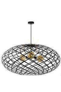 Lucide Wolfram Black Metal 3-Light Pendant Lamp 21417/99/30 small 1