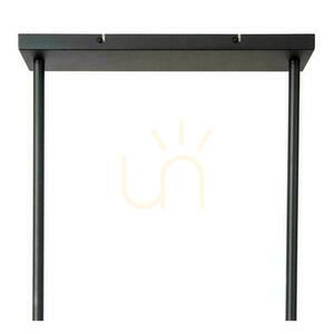 Lucide Milonga Pendant Light 4-Light Black Wood Japandi 21432/04/30 small 4