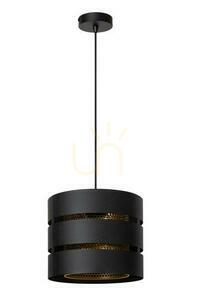 Lucide ROSAS Black Gold Metal Pendant Light 26 cm 21433/01/30 small 1