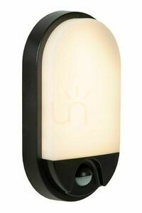 Lucide HUPS IR black outdoor LED wall light 10 W with motion and day/night sensor 22864/10/30 small 0