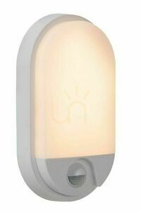 Lucide HUPS LED Outdoor Wall Lamp White IP54 Sensor 22864/10/31 small 0