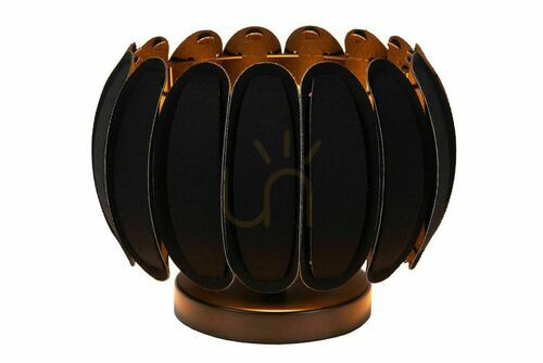 Check Lucide Spencer Table Lamp Black Felt Metal E27 30 cm 34545/81/30