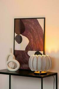 Lucide Spencer Gray Felt Table Lamp E27 30 cm 34545/81/36 small 2