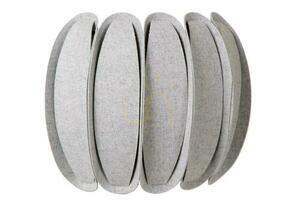 Lucide Spencer Gray Felt Wall Lamp 24 cm 34245/01/36 small 1