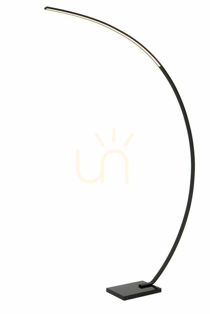 Lucide Curve Black Marble LED Floor Lamp 44700/11/30