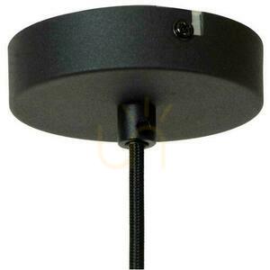 Lucide RAFAL Gray Felt Japandi Pendant Light 20 cm 45492/01/36 small 6